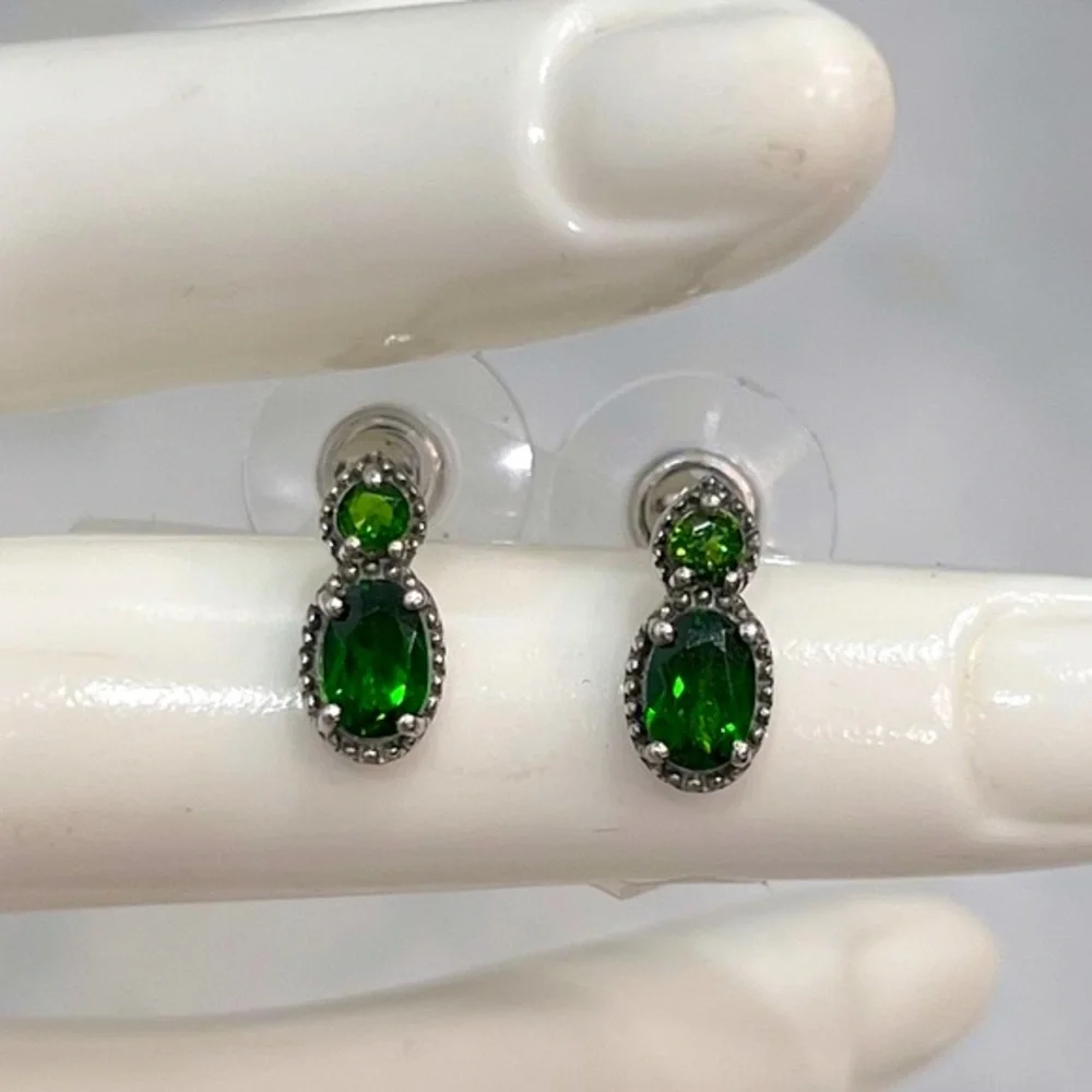 N/A silver overlay diopside